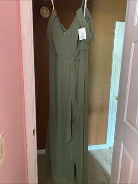 Olive Green Bridesmaids Dresses At David's Bridal for Sale up to 90% Off:  Poshmark